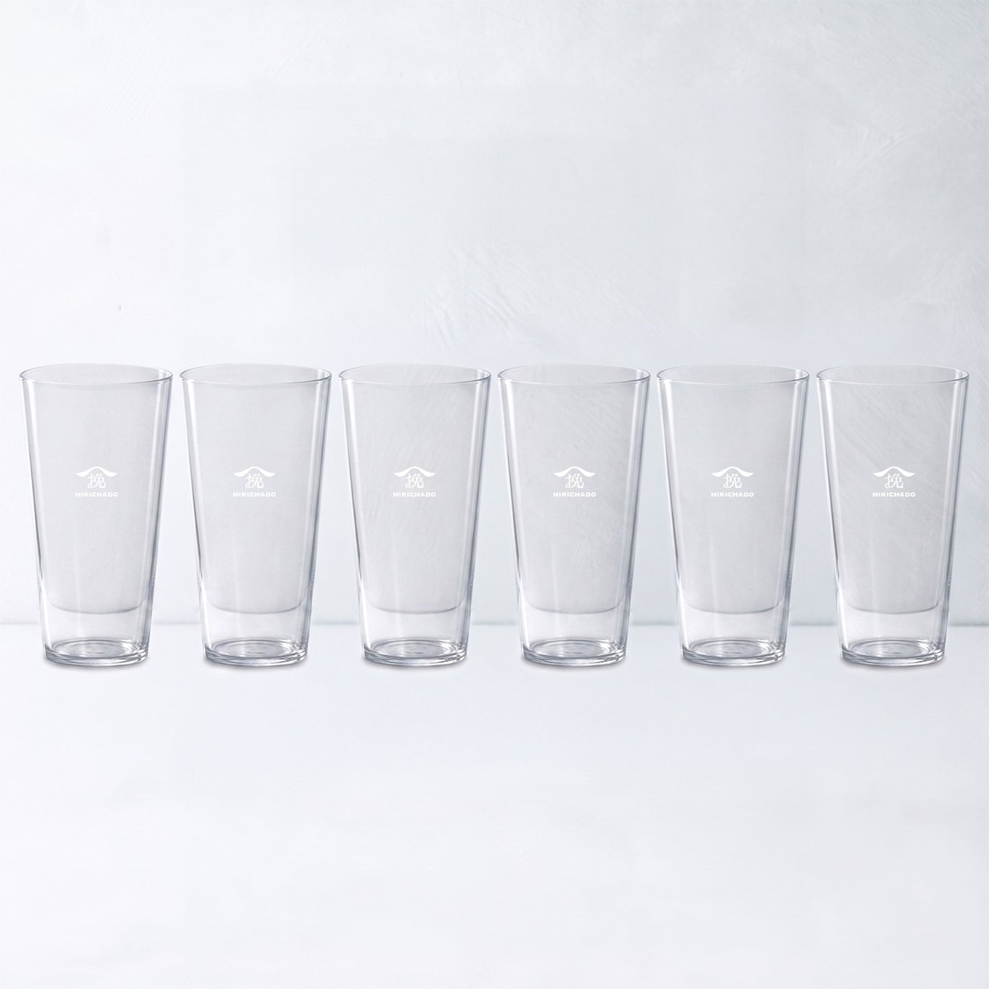 挽茶堂オリジナルグラス 12oz 360ml 6個入り